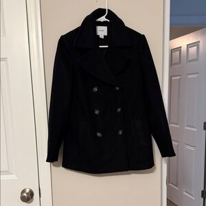 Old Navy Women's Classic Black Peacoat